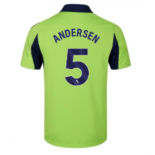 Fulham Joachim Andersen #5 Udebanetrøje 2025-26 Kortærmet